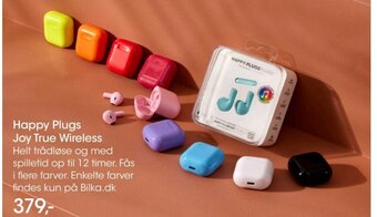Bilka Happy Plugs Joy True Wireless tilbud