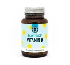 Vitamin d plantforce 120 kaps.