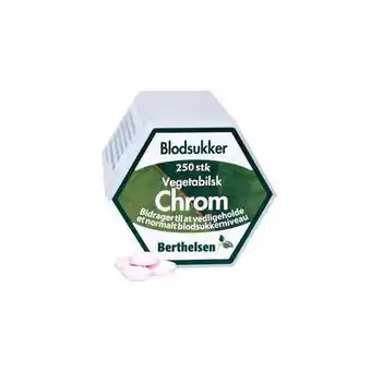 Berthelsen, chrom 62,5 mcg berthelsen, 250 tab