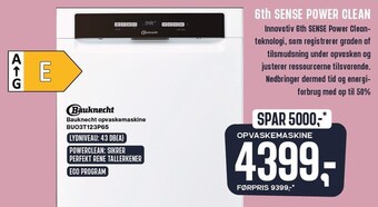 Bauknecht opvaskemaskine