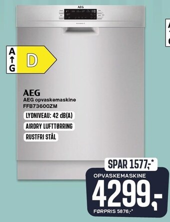 Skousen Aeg opvaskemaskine tilbud