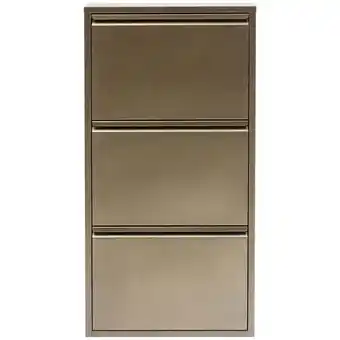 Caruso 3 skoskab, bronze