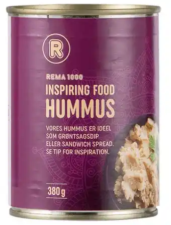 REMA 1000 Hummus, 380 g tilbud
