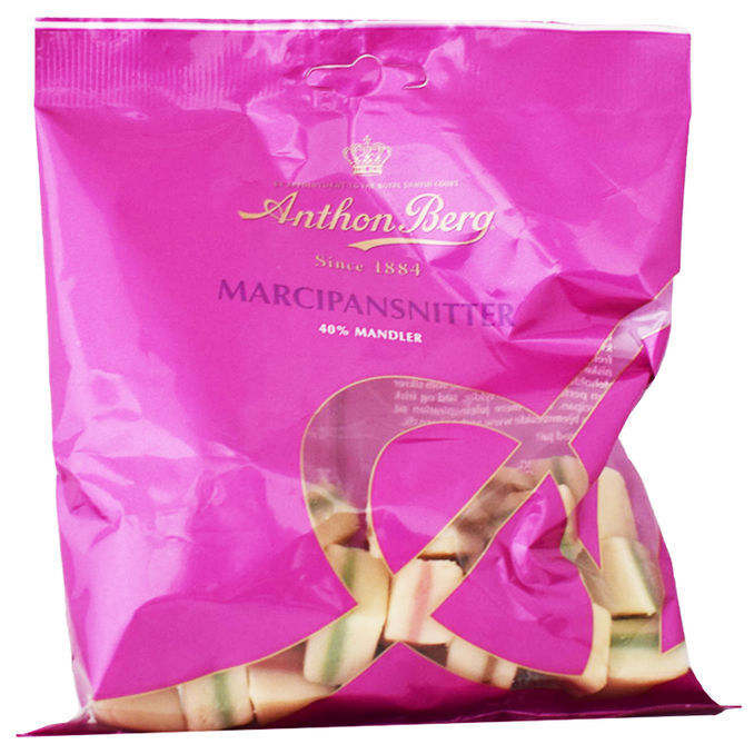 Motatos Anthon berg marcipansnitter 175g tilbud