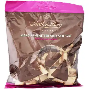 Anthon berg marcipansnitter nougat 175g