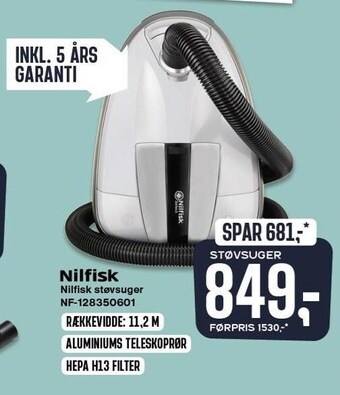 Skousen Nilfisk støvsuger tilbud