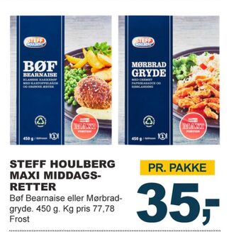 Let-Køb Steff houlberg bøf bearnaise tilbud