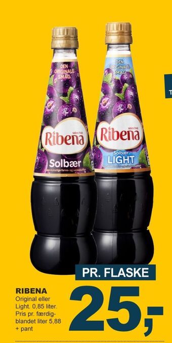 Ribena konc. frugtsaft