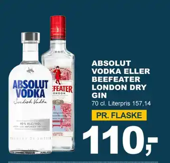 Let-Køb Absolut vodka tilbud