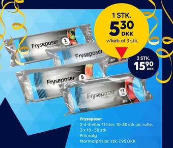 BorderShop Fryseposer tilbud