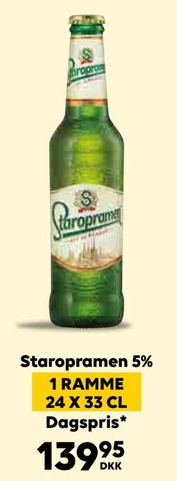 BorderShop Staropramen 5% tilbud