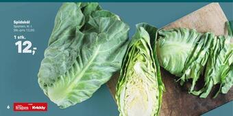 Kvickly Spidskål tilbud