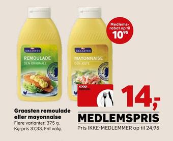 Kvickly Graasten remoulade eller mayonnaise tilbud