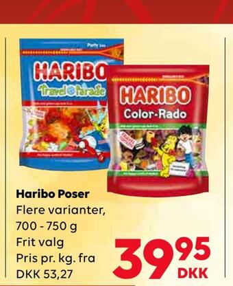 BorderShop Haribo poser tilbud