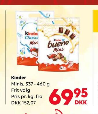BorderShop Kinder tilbud
