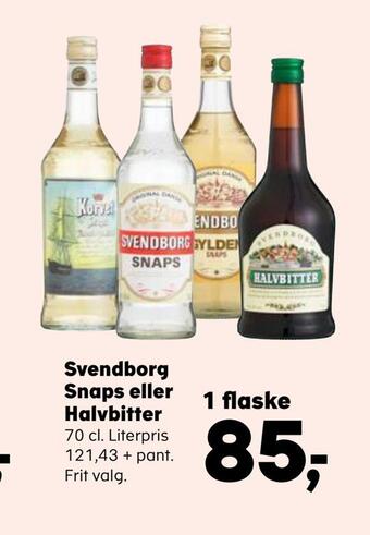 Svendborg snaps eller halvbitter