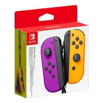 Trådløs gamepad nintendo joy-con lilla orange