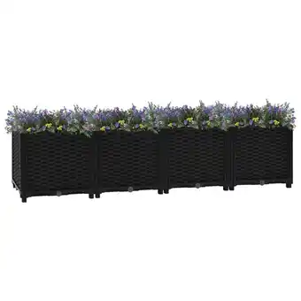 Højbed 160x40x38 cm polypropylen