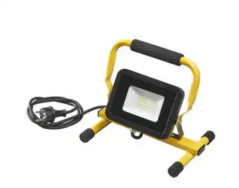 jem & fix Arbejdslampe på stativ inkl. 20 w led-pære sort tilbud