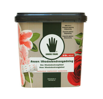 jem & fix Grønne fingre gødning rosen-/rhododendron 5 liter tilbud