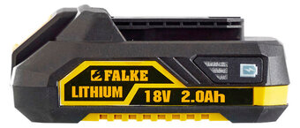 jem & fix Falke 18 v li-ion batteri 2,0 ah tilbud
