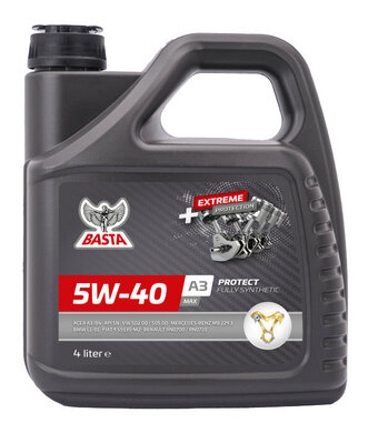 jem & fix Motorolie 5w-40 fuldsyntetisk - 4 liter tilbud