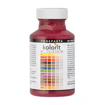 jem & fix Tonepasta bordeaux 0,25 liter - kolorit tilbud