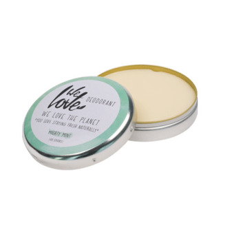 Helsemin We love the planet, deodorant mighty mint creme, 48g tilbud