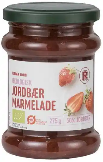 REMA 1000 Jordbærmarmelade, 275 g tilbud