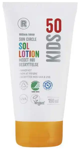 REMA 1000 Sun lotion, 150 ml tilbud