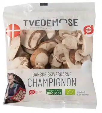 Øko. champ. i skiver, 100 g