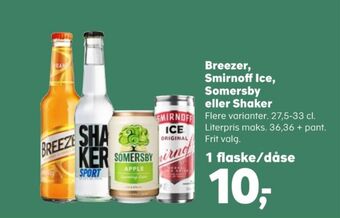 Kvickly Breezer rtd tilbud