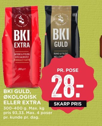 MENY Guld kaffe formalet tilbud