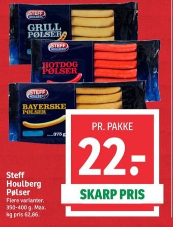SPAR Steff houlberg hotdogpølser tilbud