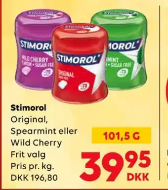 Stimorol tyggegummi spearmint