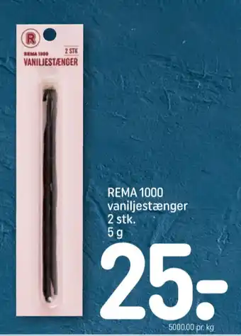 REMA 1000 Rema 1000 vaniljestang tilbud