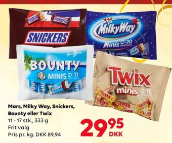Minis chokoladebar