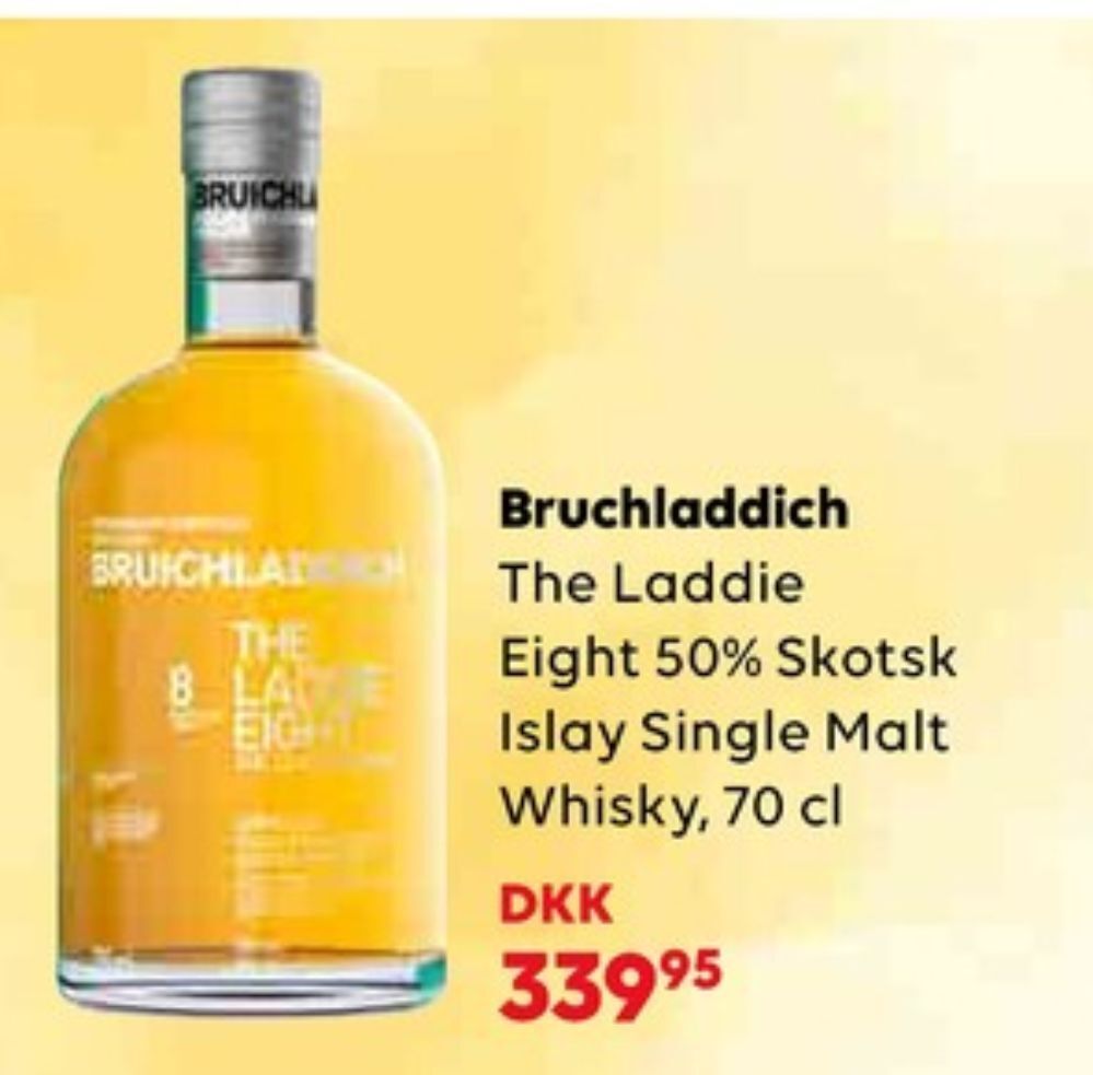 The laddie whisky tilbud hos Scandlines