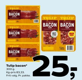 Coop 365 Tulip bacon tilbud