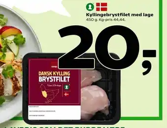 Coop 365 Kyllingebrystfilet med lage tilbud