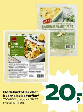Coop 365 Flødekartofler eller bearnaise kartofler tilbud