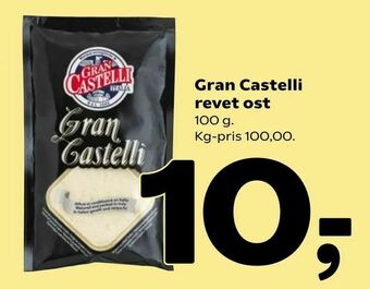 Gran Castelli revet ost