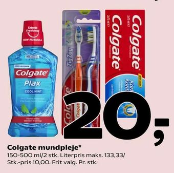 Coop 365 Colgate mundpleje tilbud