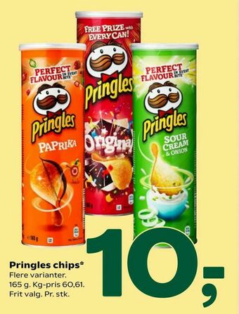 Coop 365 Pringles chips tilbud