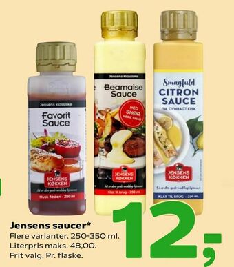 Coop 365 Jensens saucer tilbud