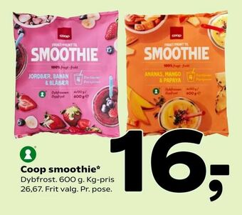 Coop 365 Coop smoothie tilbud