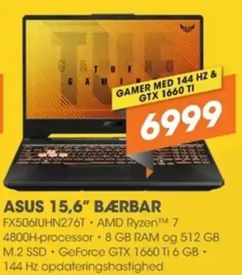 Asus 15,6" Bærbar FX506IUNHN276T
