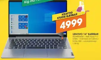Expert Lenovo 14" Bærbar 82LM0056MX tilbud