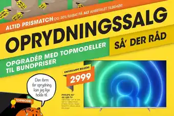 Expert Philips 43" 4K LED TV 43PUS7556 tilbud