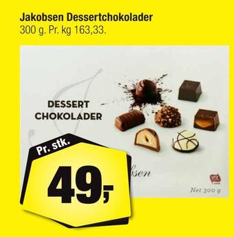 Jakobsen dessertchokolader